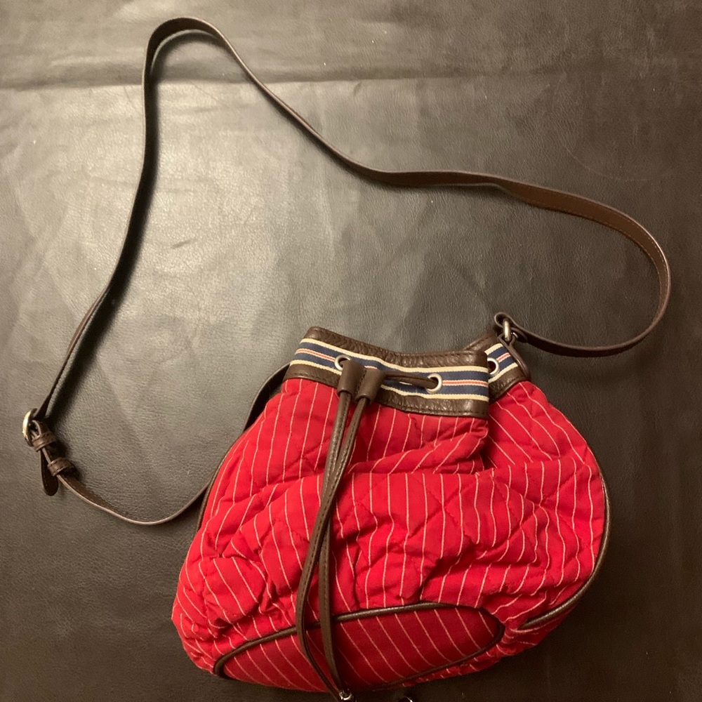 Vera Bradley Drawstring Purse in Red